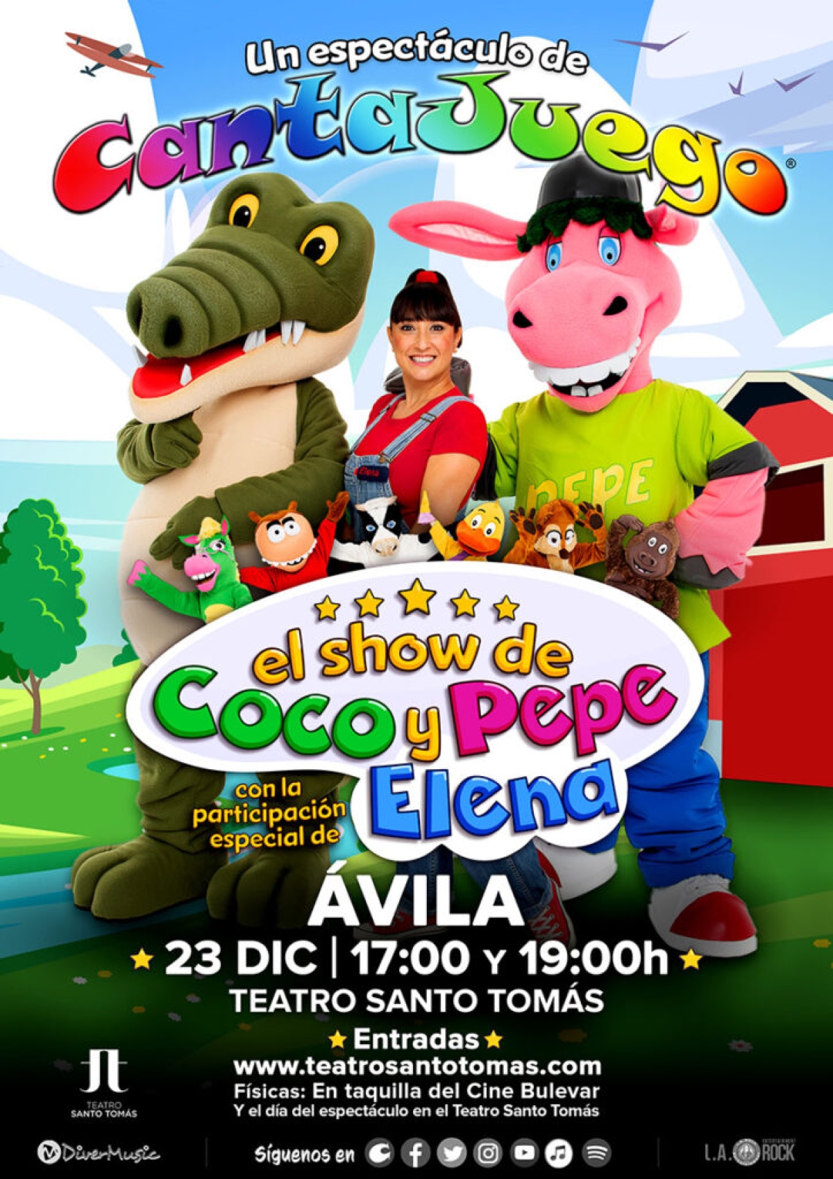  ‘El show de Coco y Pepe’ – CantaJuego