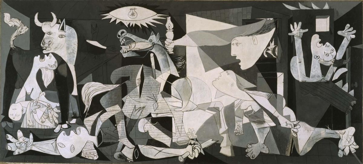 Homenaje a Picasso: El Guernica