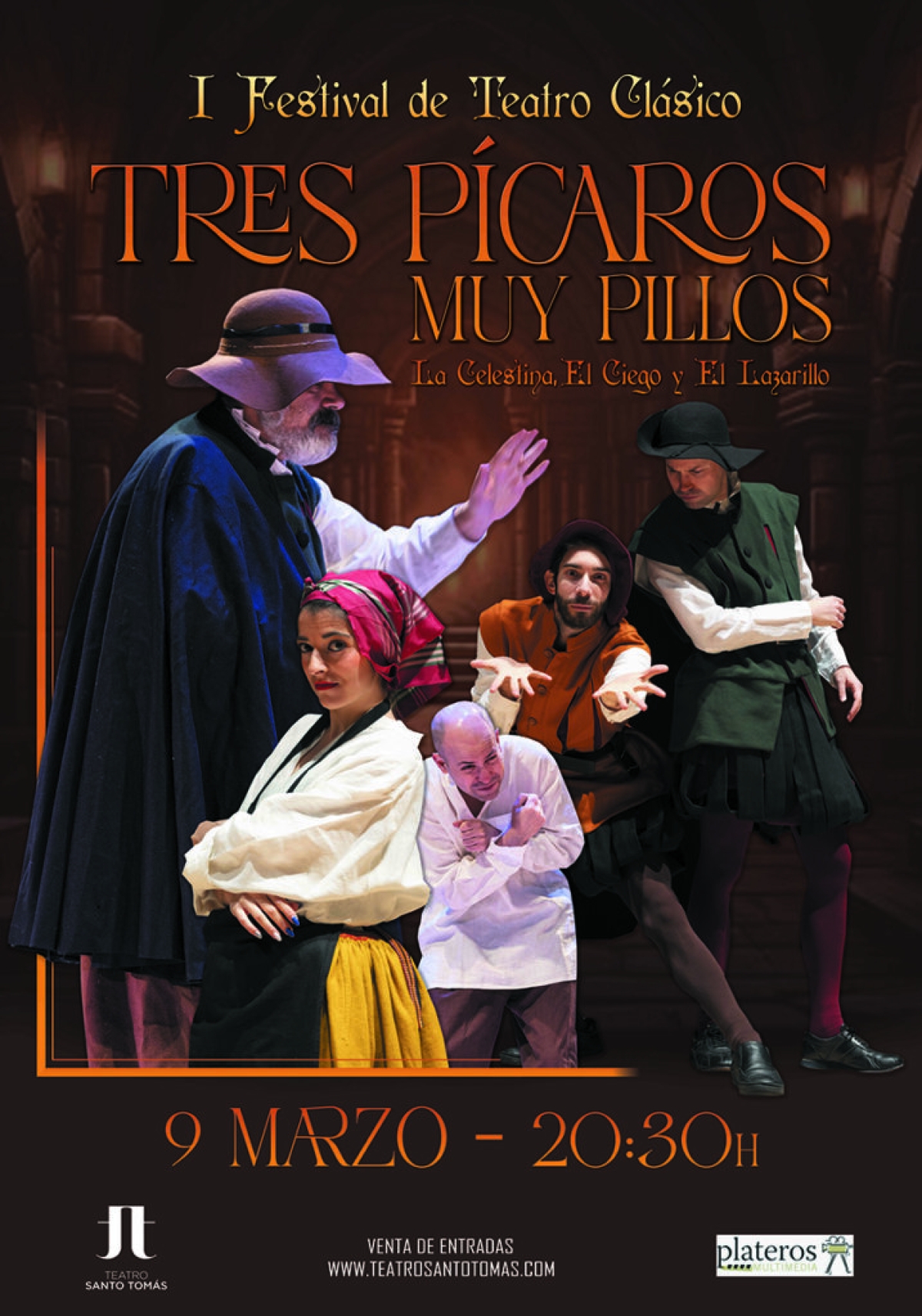 ‘Tres pícaros muy pillos’ – I Festival de Teatro Clásico