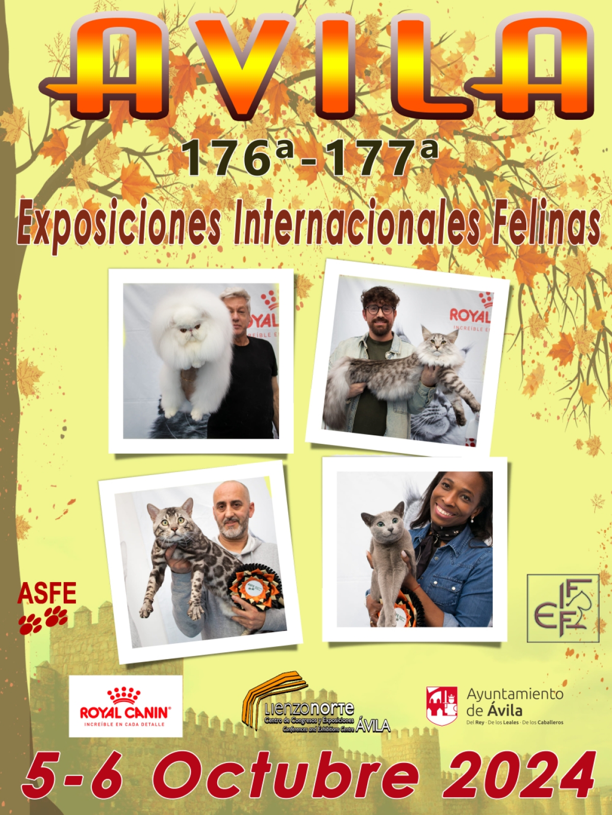 Exposiciones Internacionales Felinas