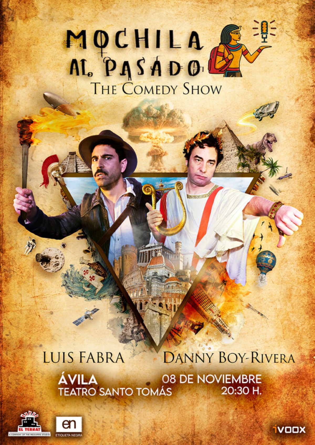  ‘Mochila al pasado, The Comedy Show’