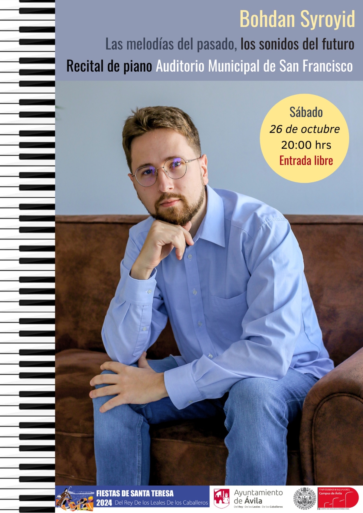 Recital de piano de Bohdan Syroyid