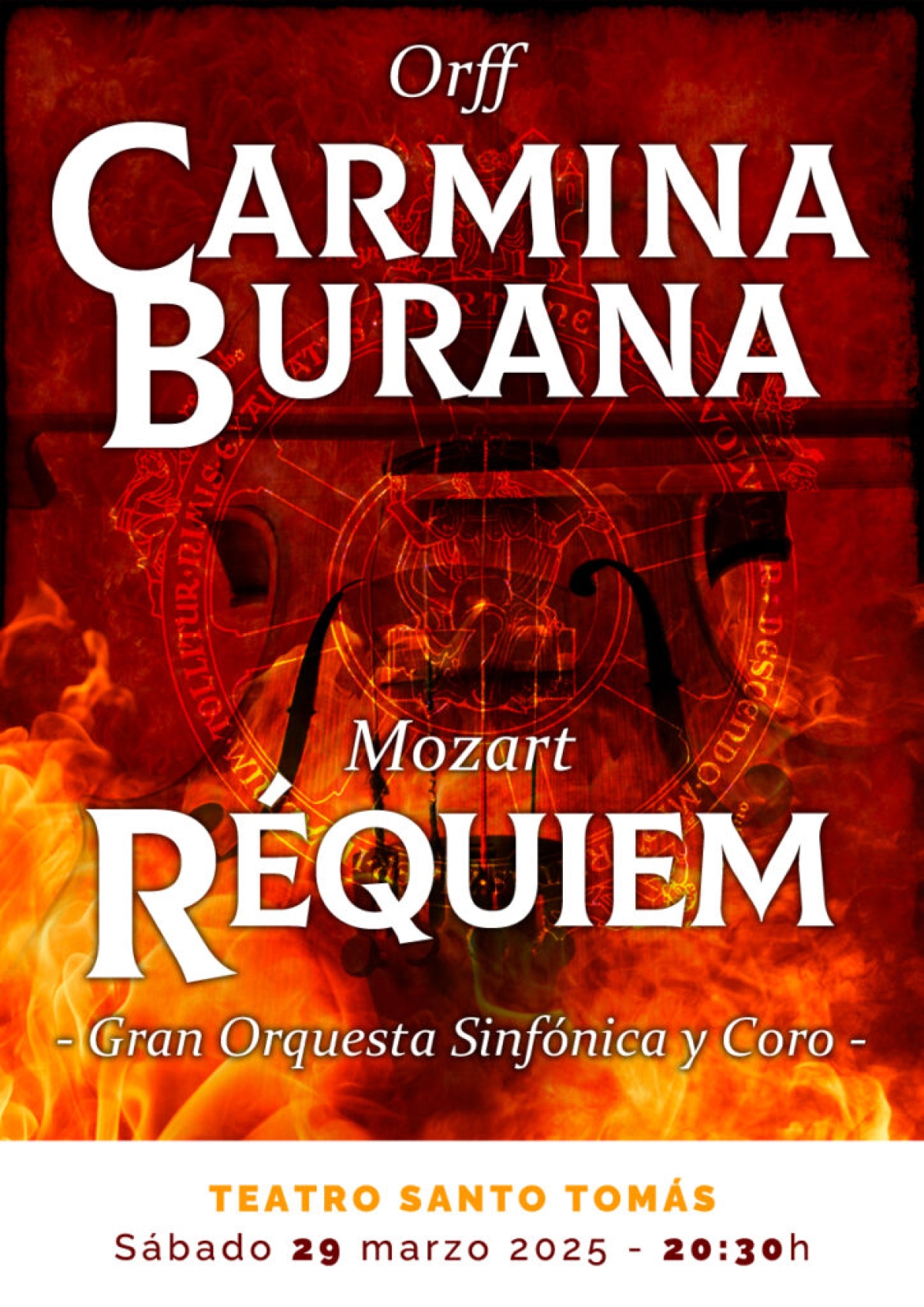 ‘Carmina Burana’ y ‘Réquiem’