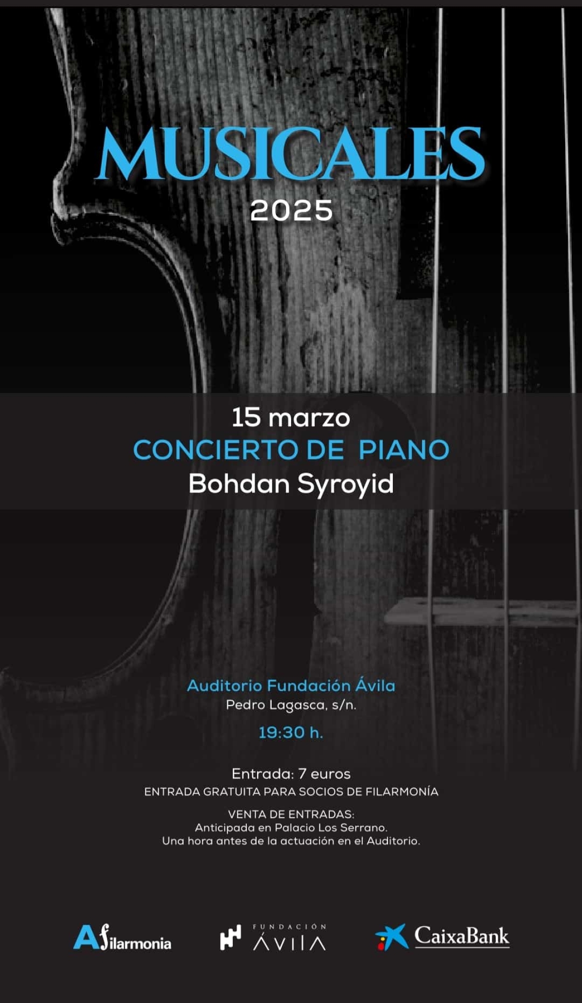 Bohdan Syroyid. Los musicales. Voces de Ucrania (Recital de piano)