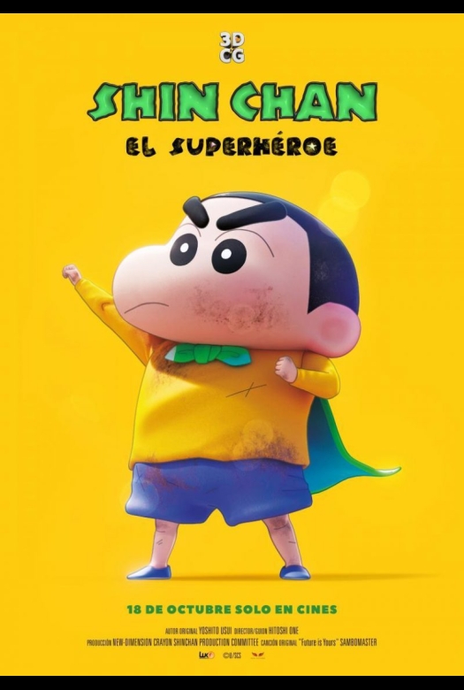 Shin Chan: El superhéroe Animación