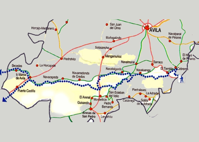 LA PROVINCIA DE ÁVILA EN EL SENDERO DE GRAN RECORRIDO [GR-10 VALENCIA-LISBOA] (I). HISTORIA Y CULTURA DE POBLACIONES.