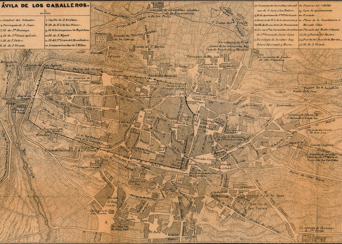 ÁVILA EN EL BICENTENARIO DE FRANCISCO COELLO, PIONERO DE LA CARTOGRAFÍA MODERNA Y DIBUJANTE DEL MAPA DE LA PROVINCIA DE 1864.