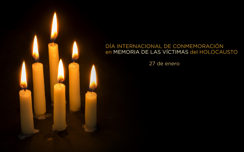 En recuerdo de las víctimas del Holocausto