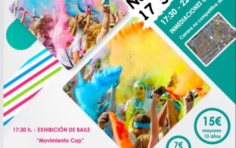 LA COLOR RUN PREVISTA EN ÁVILA PARA EL 10 DE SEPTIEMBRE SE RETRASA AL DÍA 17