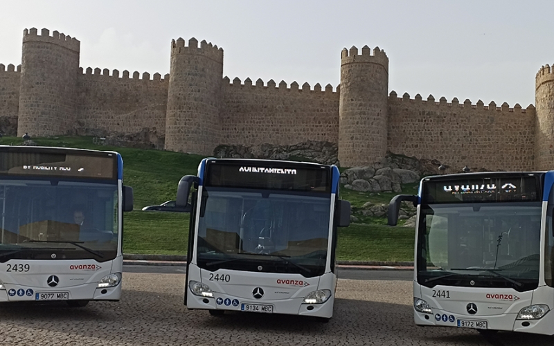 Tres nuevos buses urbanos